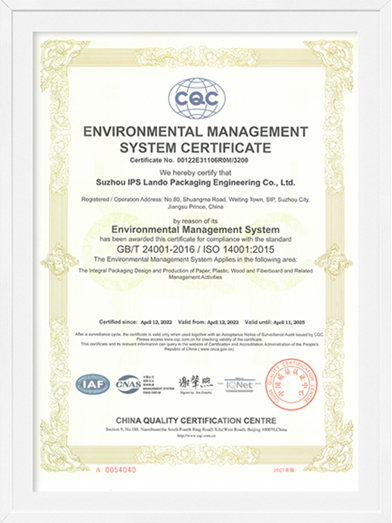 ISO14001-2015 Environmental