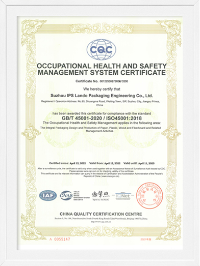 ISO45001-2018 Occupational
